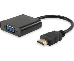 Adaptador equip hdmi a vga con audio jack 3.5