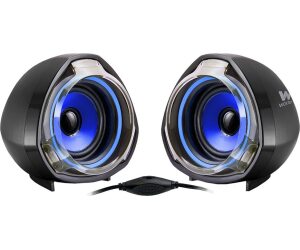 Altavoces Woxter Big Bass 70/ 15W/ 2.0/ Azules y Negros