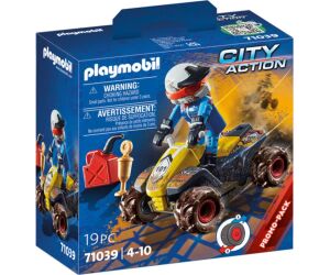 Playmobil city action quad de offroad