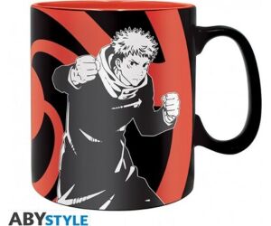 Taza abystyle jujutsu kaisen group black & white 460 ml