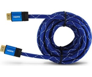 Cable HDMI 2.0 4K 3GO CHDMI52/ HDMI Macho - HDMI Macho/ 5m/ Azul