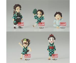 Figura banpresto demon slayer kimetsu no yaiba world collectable tanjiro kamado unidad aleatoria