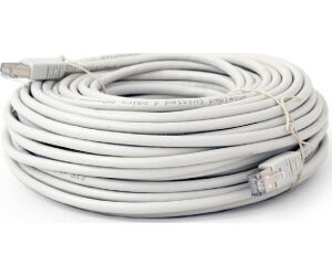 Cable Red Gembird Ftp Cat6 Blindado Cca Awg26 Bobina 30m Gris