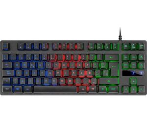 MARS GAMING Teclado MK02 H-MECHANICAL RED Black