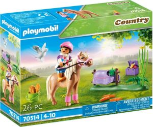 Playmobil coleccionable poni islandes