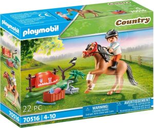 Playmobil coleccionable pony connemara