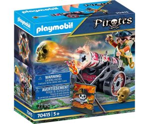 Playmobil pirates pirata con caon