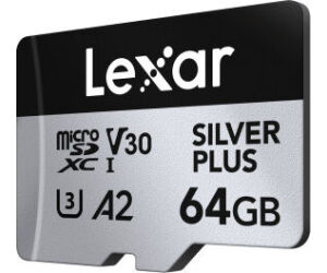 Lexar Professional SILVER PLUS 64 GB MicroSDXC UHS-I Clase 3