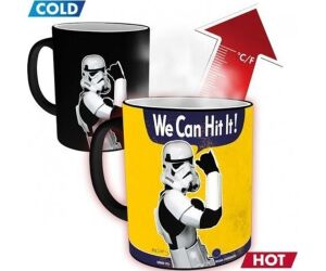 Taza abystyle star wars original stormtrooper hit it 320 ml