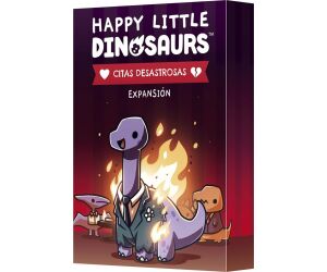 Juego de mesa happy little dinosaurs citas desastrosas edad recomendada 8 aos