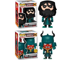 Funko pop animacion samurai jack jack con armadura opcion chase 49276