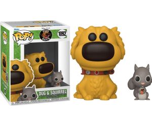 Funko pop disney up dug days dug & ardilla 57384