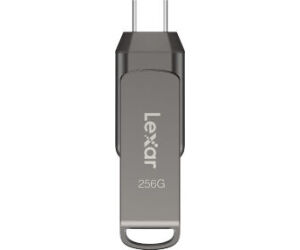 Lexar JumpDrive LJDD400128G-BNQNG unidad flash USB 128 GB USB Tipo C 3.2 Gen 1 (3.1 Gen 1) Gris