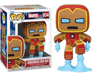 Funko pop marvel navidad galleta jengibre iron man 50658