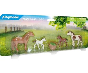 Playmobil ponis con potros