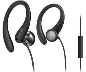 Auriculares Deportivos Philips TAA1105BK/ con Micrfono/ Jack 3.5/ Negros