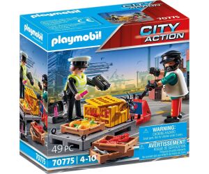 Playmobil control aduanero