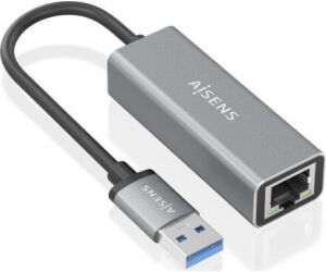 Adaptador USB 3.0 - RJ45 Aisens A106-0897/ 1000Mbps