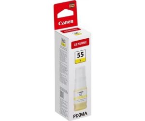 Botella tinta canon gi - 55 ink amarillo