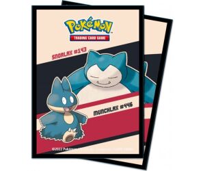 Fundas estndar ultra pro pokemon snorlax & munchlax 65 unidades