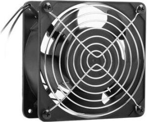 Ventilador 120 mm lanberg para rack 19 230v rejilla metalica negro