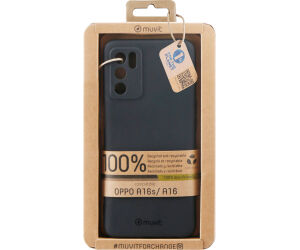 Funda muvit recycletek para oppo a54s - 16s - a16 negra