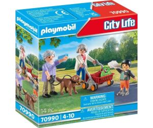 Playmobil abuelos y nieto