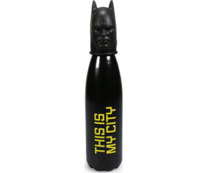 Botella MetÁlica Batman DiseÑo 3d 500 Ml Half Moon Bay Wtrbbm02