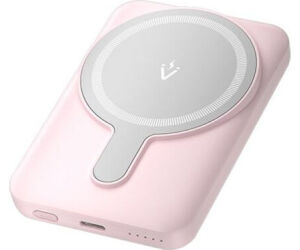 Powerbank 5000mAh Vention FHSP0/ 20W/ Wireless/ Rosa