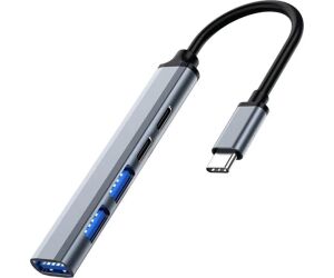 Ewent multipuerto usb tipo-c. 5*1