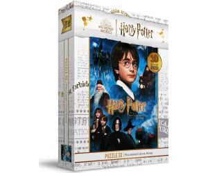 Puzle 100 efecto 3d poster piedra filosofal harry potter