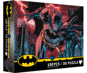 Puzle 100 efecto 3d batman ciudad universo dc