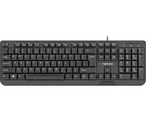 Teclado natec trout slim negro portugues