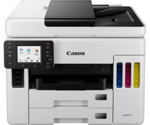 Multifuncin Recargable Canon MAXIFY GX7050 MegaTank WiFi/ Fax/ Dplex/ Blanca