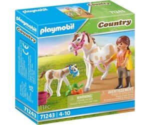 Playmobil country -  caballo con potro