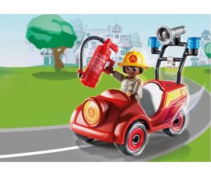 Playmobil d.o.c. mini coche de bomberos