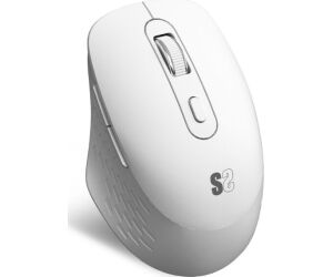 SUBBLIM Ratón CURVE ERGO DUAL MOUSE BATTERY WHITE