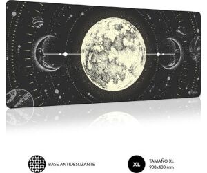 SUBBLIM Alfombrilla Ratón Lunar XL Mouse Pad 900x400x3