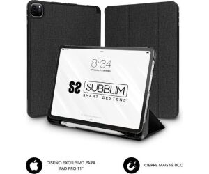 SUBBLIM Funda Tablet Shock Case iPad Pro 11” 2021/20/18 Negro