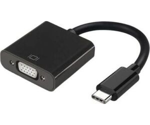 Conversor Aisens Usb-c A Vga Usb-c M-hdb15 H Negro 15cm