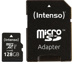 Intenso 3423491 Micro SD UHS-I Premium 128G c/adap