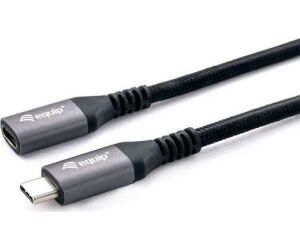 Cable alargo usb tipo c equip 4k macho - hembra 1m