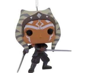 Adorno de navidad funko star wars ahsoka figura de resina