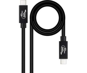 Nanocable Cable USB4 Gen3x2 40Gbps 240W USB-C 1.8M