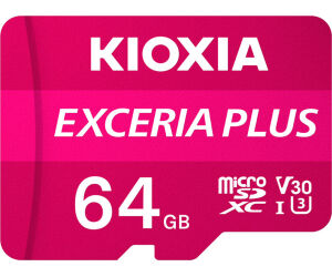 Micro Sd Kioxia 64gb Exceria Plus Uhs-i C10 R98 Con Adaptador