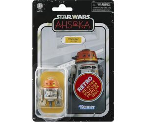 Figura hasbro star wars ahsoka retro collection chopper c1 - 10p