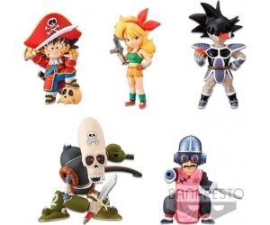 Figura banpresto dragon ball world collectable treasure rally vol.3 1 unidad aleatoria