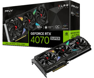 VGA GEFORCE RTX 4070 SUPER 12GB XLR8 Gaming VERTO PNY