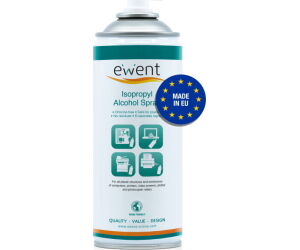 Ewent EW5611 kit de limpieza para computadora Espray para limpieza de equipos Universal 400 ml