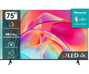 Tv Hisense 75e7kq 75" Qled Uhd 4k Smarttv